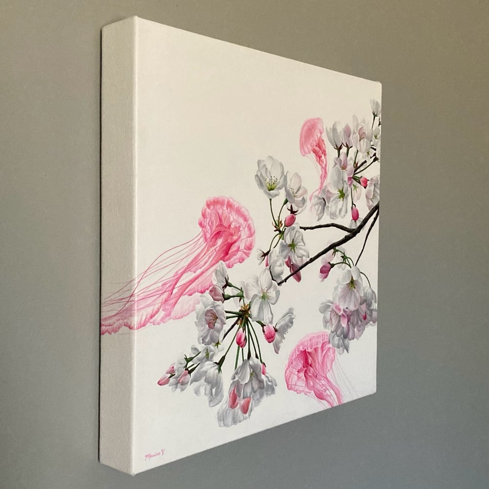 “Jellyfish Blossoms” Original Paintings