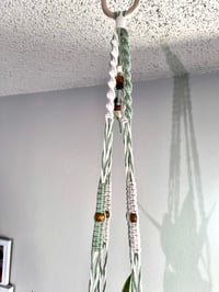 Image 2 of Sage & Cream - Macrame Plant Hanger