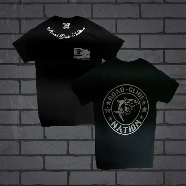 Road Glide OG short sleeve t (silver ink)