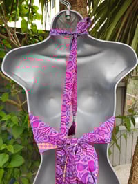 Image 4 of MYLA tassel top pink purple dash of gold