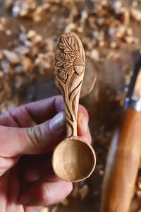 Image 1 of Oak and Acorn Coffee Scoop