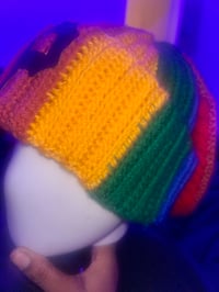 Image 3 of RYGB Bunny Ear Beanie 