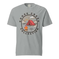 Image 5 of Goose Creek Co Camping Unisex garment-dyed heavyweight t-shirt