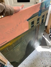 Image 2 of Painting / maleri / "København – Malerdrømme og tankestreger – Stige til Thorvaldsen"