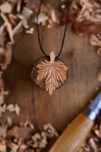 Image 1 of Maple Leaf— Pendant Necklace 