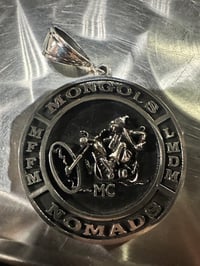 MONGOLS NOMADS MFFM LMDM  SO CAL ROUND PENDANT