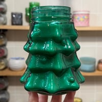 Image 1 of cedar and spruce scented Christmas candle