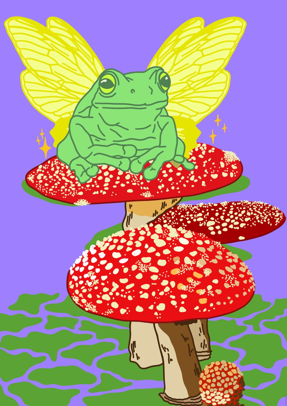 Image of Fairy frog 🐸 🧚‍♀️