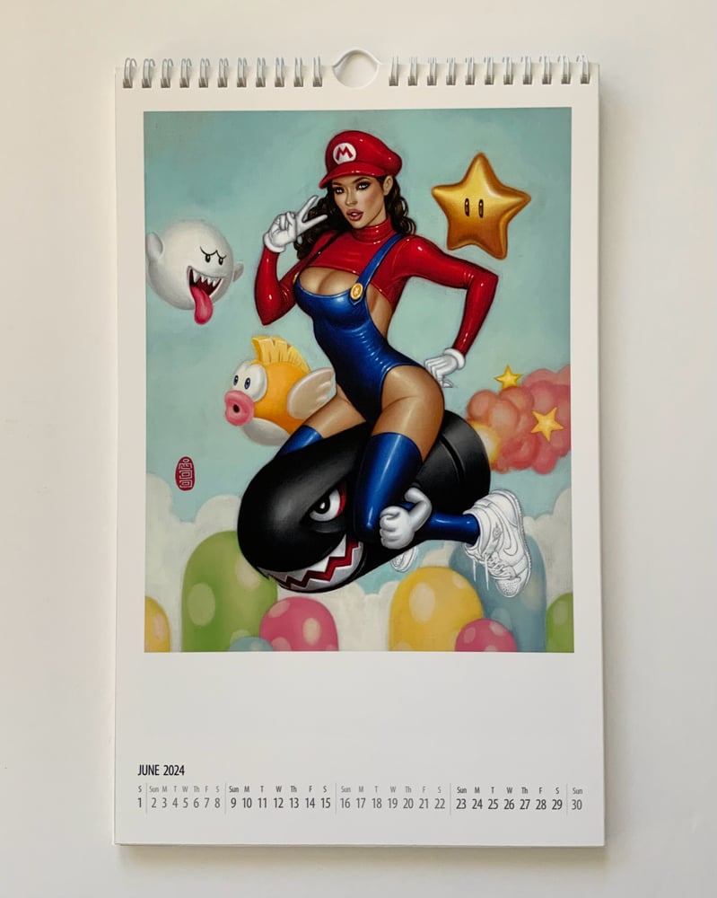 Image of Limited Edition 100% Handmade Fine Art Calendar