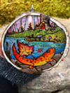 Salamander Wood Ornament