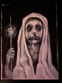 Image 1 of He’s just a Spooky Little Guy Original Oil Painting 