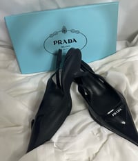 Image 1 of P Kitten Heels - Black