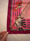 vintage Hermes Pawnee chief silk scarf