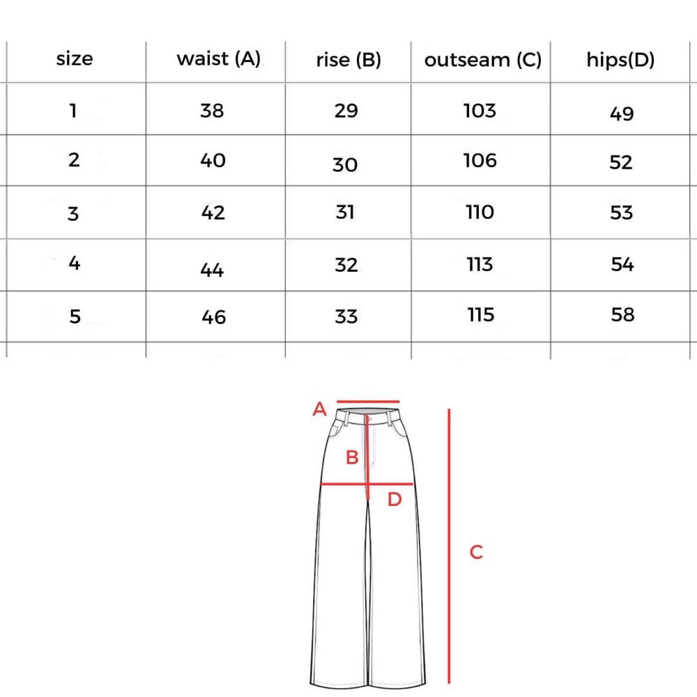 Tie-up pants