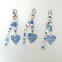 Image 1 of Ateez Heart Keychain