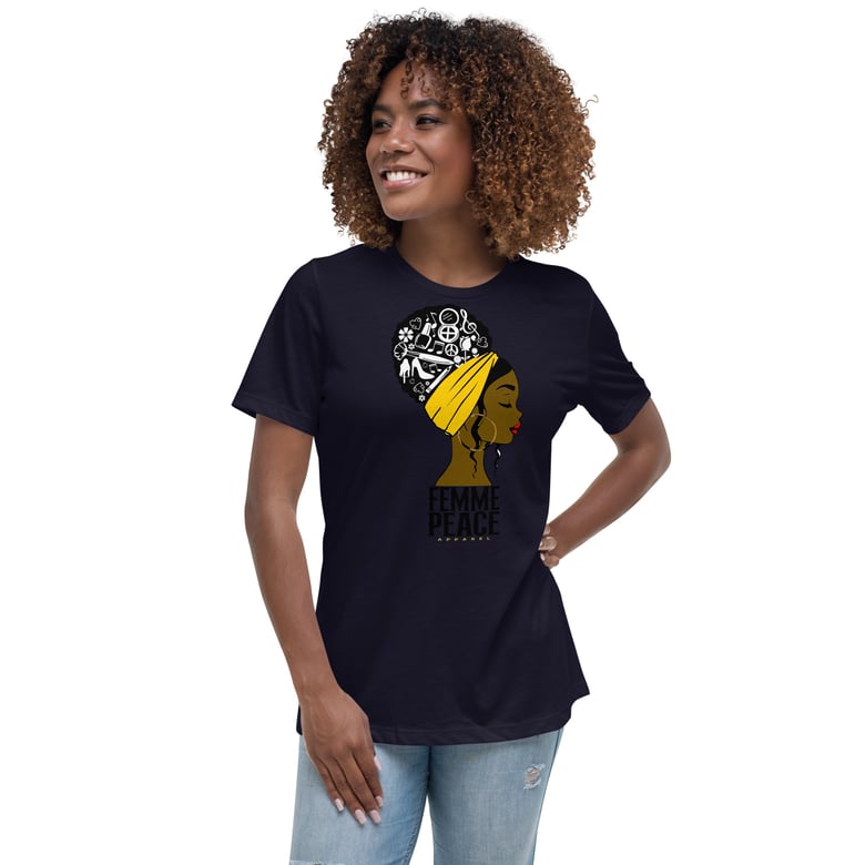 Image of Women's Cut Relaxed Femme Peace 