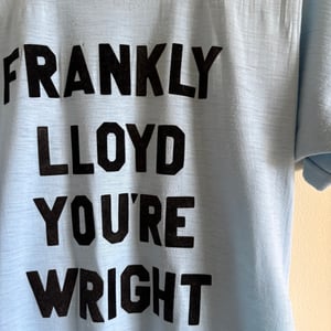 Image of 'Frankly Lloyd You're Wright' T-Shirt