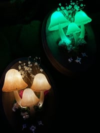 Image 5 of Mushroom wooden frame LED