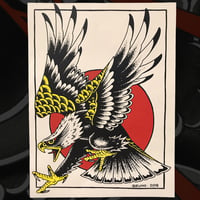 Eagle Screen Print
