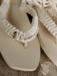 Image 8 of Macrame Gladiator Sandals- Adult