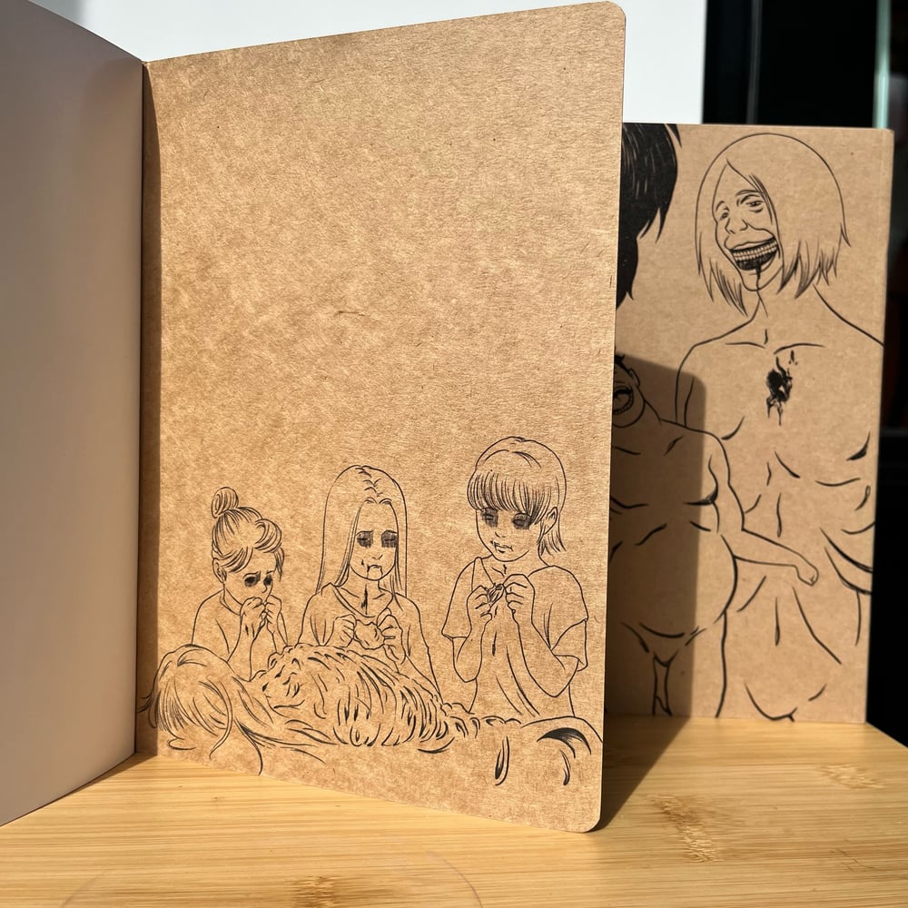 Image of shingeki notebooks 