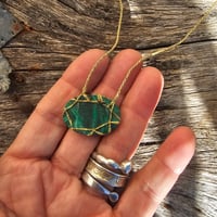 Image 3 of Malachite Cage