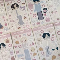 Image 2 of "Stray Kids 5O'Clock" Sticker Sheets