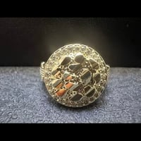 Image 10 of 14k Gold Plated Nugget Rings