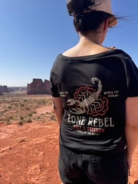 Image 3 of Built to Sting Crop Top