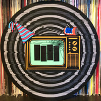 Black Flag - TV Party Turntable Slipmat