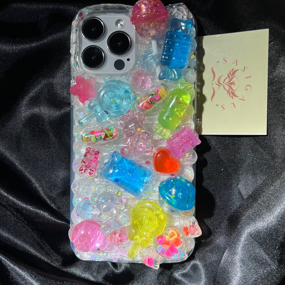 Image of Cute Gummies Jelly Decoden Phone Case For All Brand 
