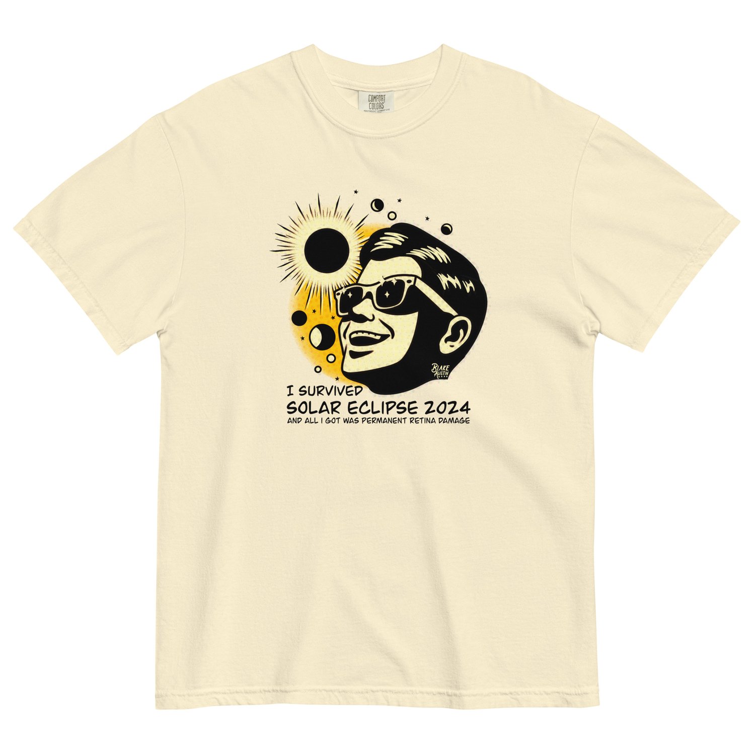 Image of Eclipse 2024 Comfort Colors shirt