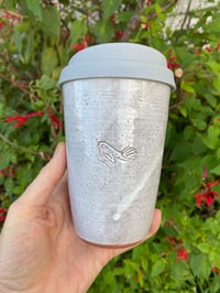 Image 1 of Willie Wagtail Travel Cup With White Lid