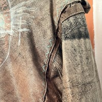 Image 6 of painted Vintage Leather Jacket