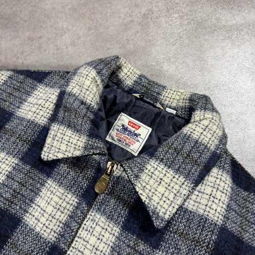 Image of 1990s Levi’s Plaid Jacket, Size Large