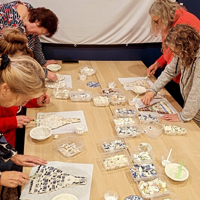 Vintage China Mosaics