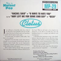 Image 2 of Cletus – More Songs About Other People's Girl-Friends 7”