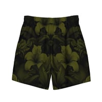 Image 1 of All-Over Print Recycled Swim Trunks