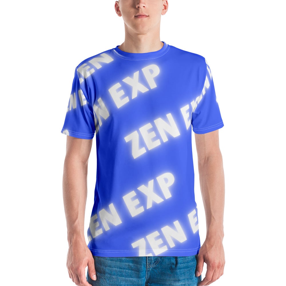 ZEN EXP - Blue/White crew neck