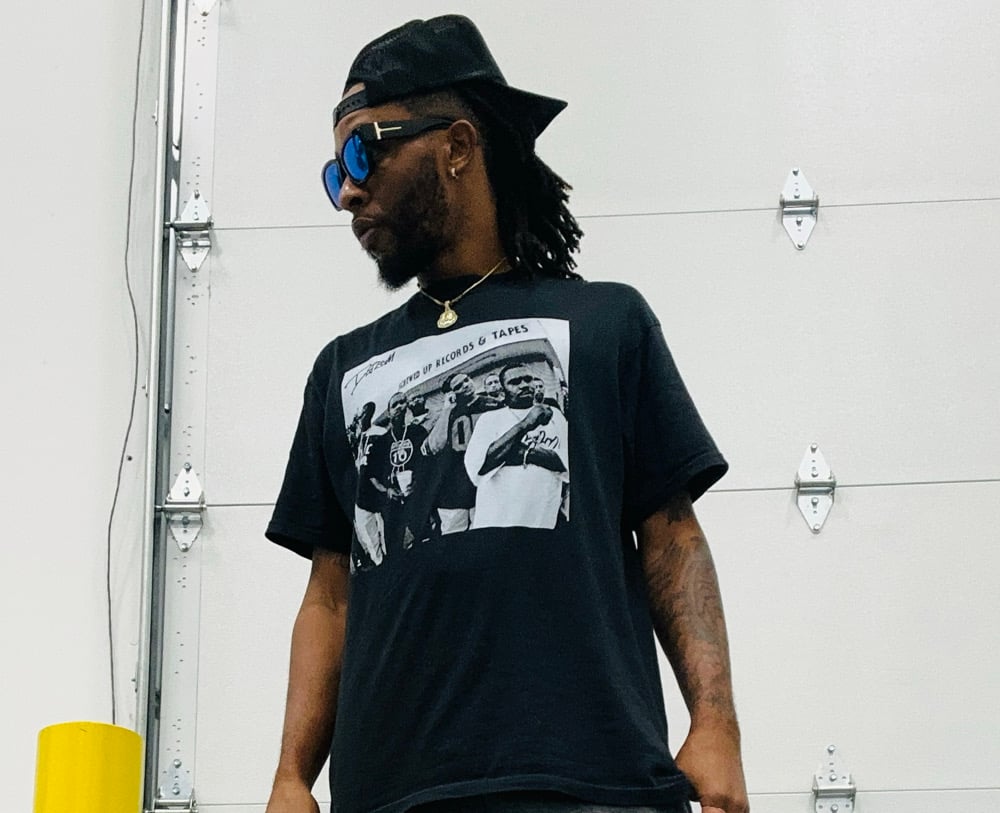 Image of DOTCOM SCREW SHOP TEE (BLACK)