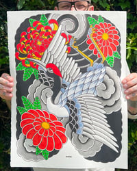 Crane print