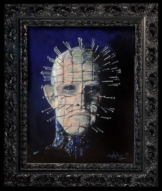 Image of “Pinhead” original painting 