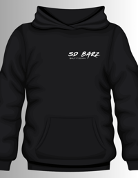 Image 2 of Palm Trees and Checkered Flags Hoodie