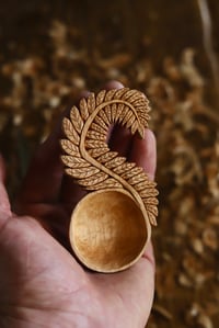 Image 1 of Curly Fern Leaf Scoop 