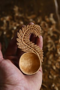 Image 1 of Curly Fern Leaf Scoop