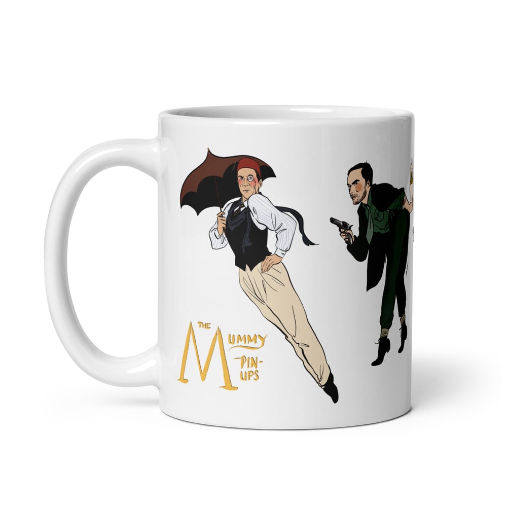 Image of The Mummy '99 Pin-ups Mug #3 ~ Collect 'Em All