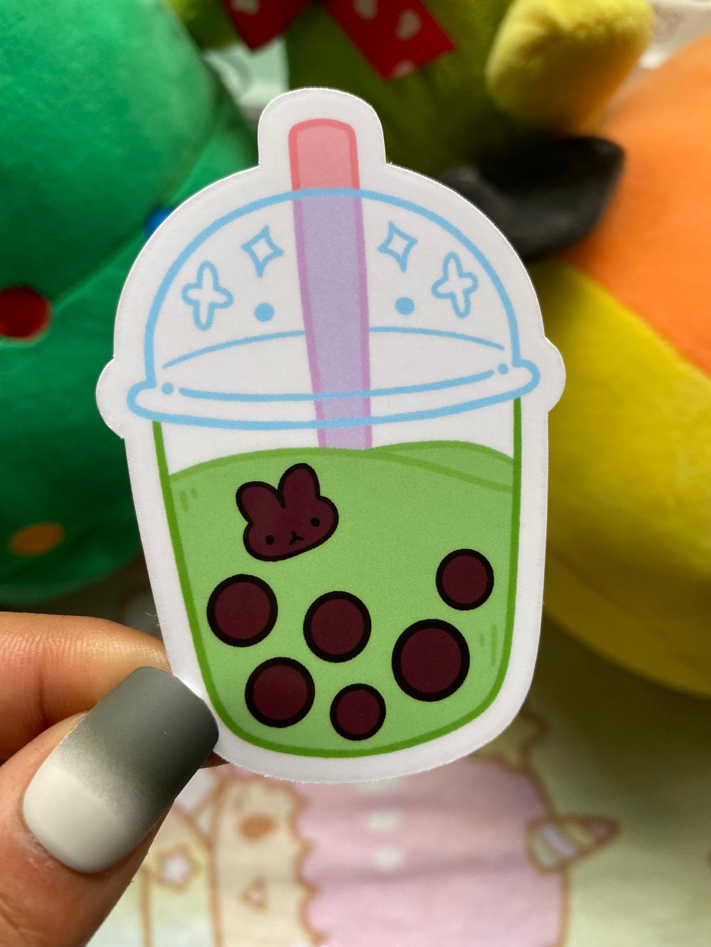 Boba Bunnies Vinyl Stickers