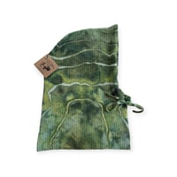 Image 1 of Adult Knit Balaclava in Verdant Geode Ice Dye