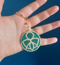 Image 5 of Sheela Na Gig Symbol - Keyring