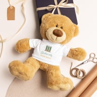 Geechee Teddy bear with a t-shirt